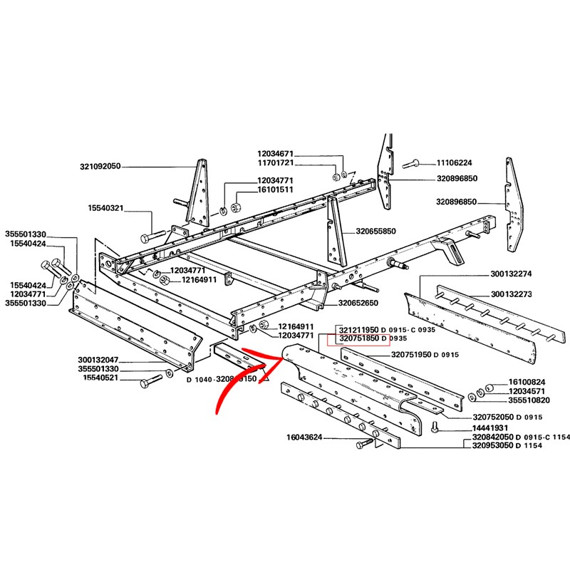 320751850.jpg TELA CASSONE ALIMENTATORE ANTERIORE COD. 320751850