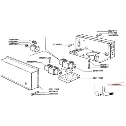 340485252.jpg SERIE GUARNIZIONI ELETTROVALVOLA BOSCH COD. 340485252