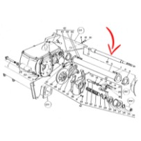 300015381S.jpg ALBERO FRIZIONE SPECIALE COD. 300115381S - 3700 - 3600