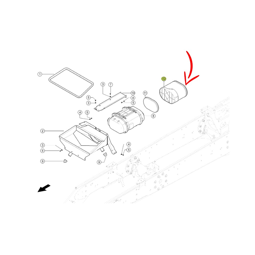 0007812610.jpg CARTUCCIA FILTRANTEE COD. 0007812610