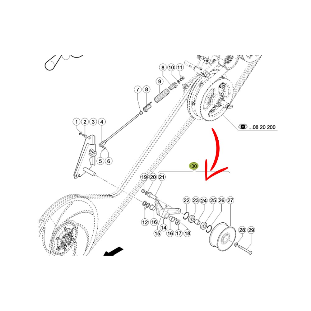 0006285600.jpg RULLO TENDICINGHIA COD. 0006285600