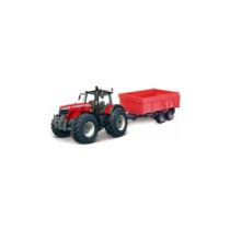 BB1831662.jpg MASSEY FERGUSON 8700 CON RIMORCHIO RIBALTABILE COD. BB1831662