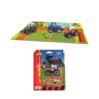 MA15592M.jpg MINI MACCHINE DA LAVORO MASSEY FERGUSON SUPER SET DA GIOCO FATTORIA COD. MA15592M