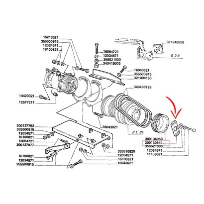 300130844.jpg PIASTRA SUPPORTO COD. 300130844