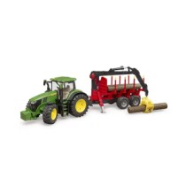 U03154.jpg JOHN DEERE 7 350 CON RIMORCHIO PER ALBERI COD. U03154