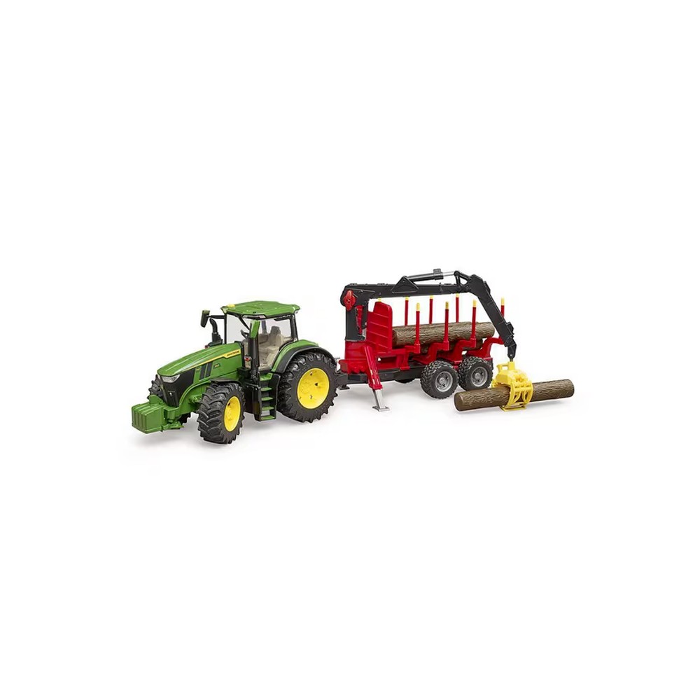U03154.jpg JOHN DEERE 7 350 CON RIMORCHIO PER ALBERI COD. U03154