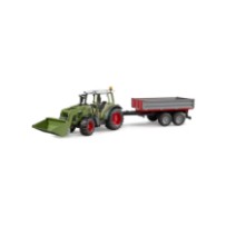 U02182.jpg FENDT VARIO 211 CON CARICATORE FRONTALE E RIMORCHIO RIBALTABILE COD. U02182
