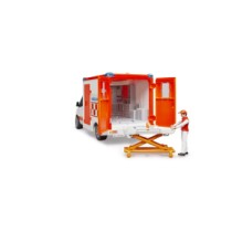 U02676.jpg AMBULANZA MB SPRINTER CON AUTISTA E MODULO LUCI E SONORO COD. U02676