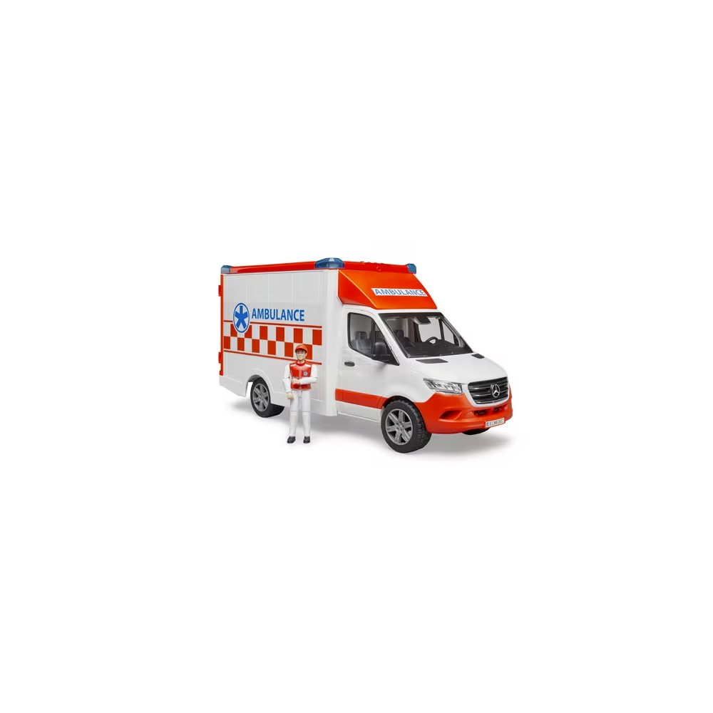 U02676_b.jpg AMBULANZA MB SPRINTER CON AUTISTA E MODULO LUCI E SONORO COD. U02676