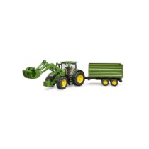 U03155.jpg JOHN DEERE 7R 3560 CON CARICATORE FRONTALE E RIMORCHIO COD. U03155