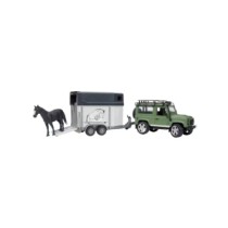 U02592.jpg LAND ROVER DEFENDER CON RIMORCHIO PER CAVALLI E 1 CAVALLO COD. U02592