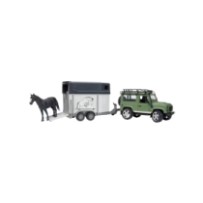 U02592.jpg LAND ROVER DEFENDER CON RIMORCHIO PER CAVALLI E 1 CAVALLO COD. U02592