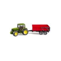 U02057.jpg JOHN DEERE 6920 CON RIMORCHIO RIBALTABILE COD. U02057