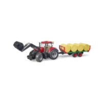 U03198.jpg CASE IH OPTUM 300 CVX CON CARICATORE FRONTALE E RIMORCHIO COD. U03198