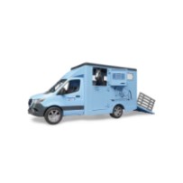 U02674.jpg MB SPRINTER TRASPORTO ANIMALI CON 1 CAVALLO COD. U02674