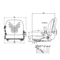 G1127770.jpg SEDILE GRAMMER UNIVERSALE PER CARRELLI ELEVATORI COD. G1127770
