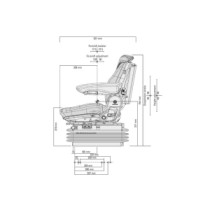 S.171077.jpg SEDILE GRAMMER CON SOSPENSIONE PNEUMATICA COD. MSG95G/731 - S.171077