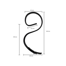 56405.jpg MOLLA 32X12 ALTA CON VOMERE COD. 56405 - CP1414