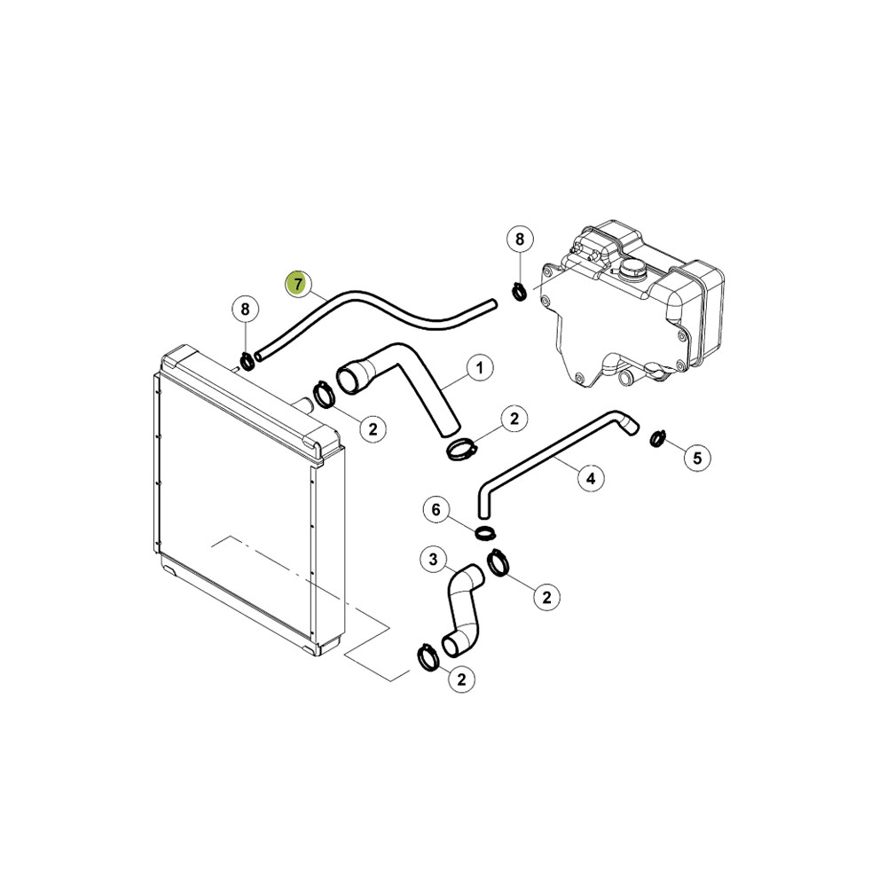 7700073554.jpg FLESSIBILE DI GOMMA COD. 7700073554