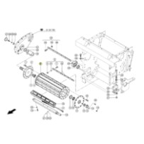 0026008140.jpg RULLO TRASPORTATORE COD. 0026008140