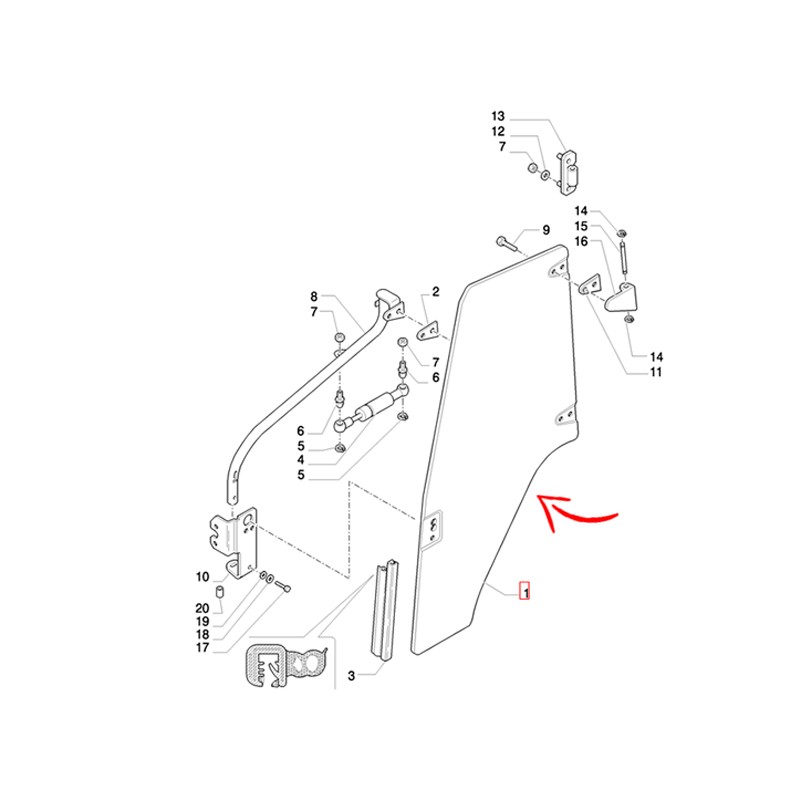 CNH87302768.jpg VETRO CABINA DX COD. 87302768 CNH87302768.jpg VETRO CABINA DX COD. 87302768