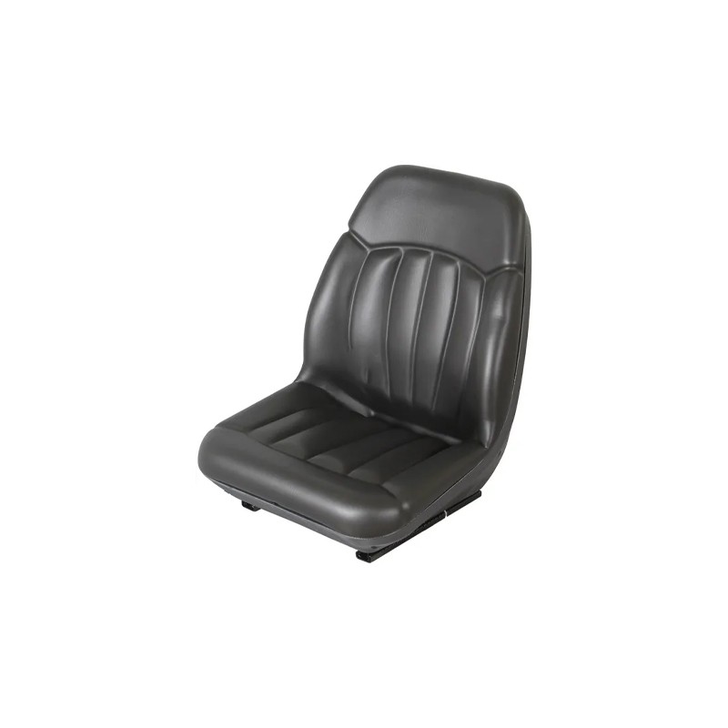 ts19400_b.jpg SEDILE TRATTORE NERO PVC CON SCHIENALE ALTO 563X550 MM COD. TS19400GP