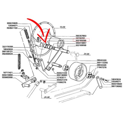 322100250.jpg DISTANZIALE COD. 322100250