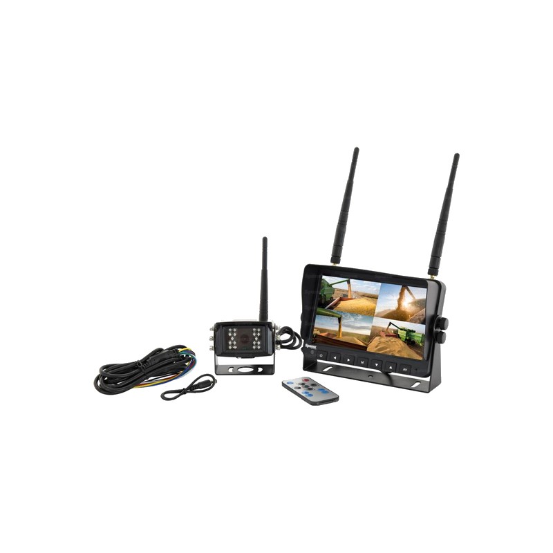 TELECAMERA WIRELESS CON SCHERMO 7" COD. S.166337