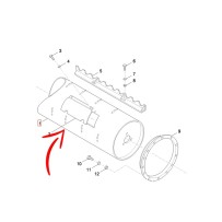9593903.jpg RULLO PORTA DITO CANALE ELEVATORE COD. 9593903