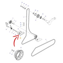 323441350.jpg SUPPORTO TENDITORE COD. 323441350