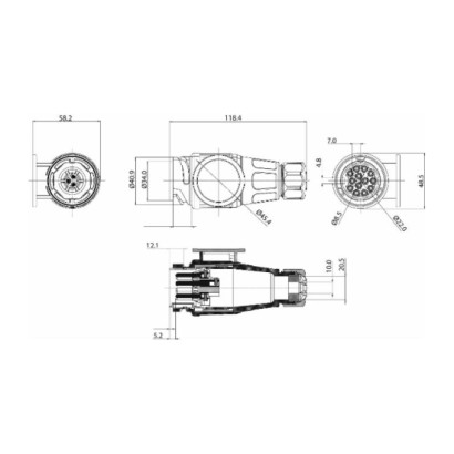 51690.jpg SPINA 13 POLI 12V IN PLASTICA COD. 51690