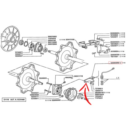 320893050.jpg PIASTRA SUPPORTO COD. 320893050