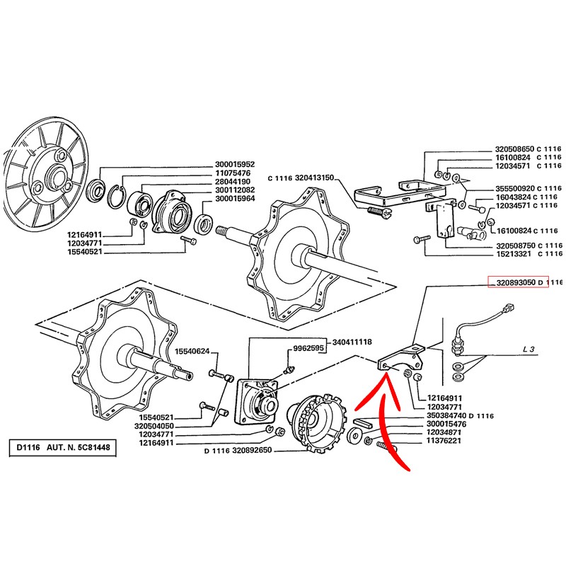 320893050.jpg PIASTRA SUPPORTO COD. 320893050