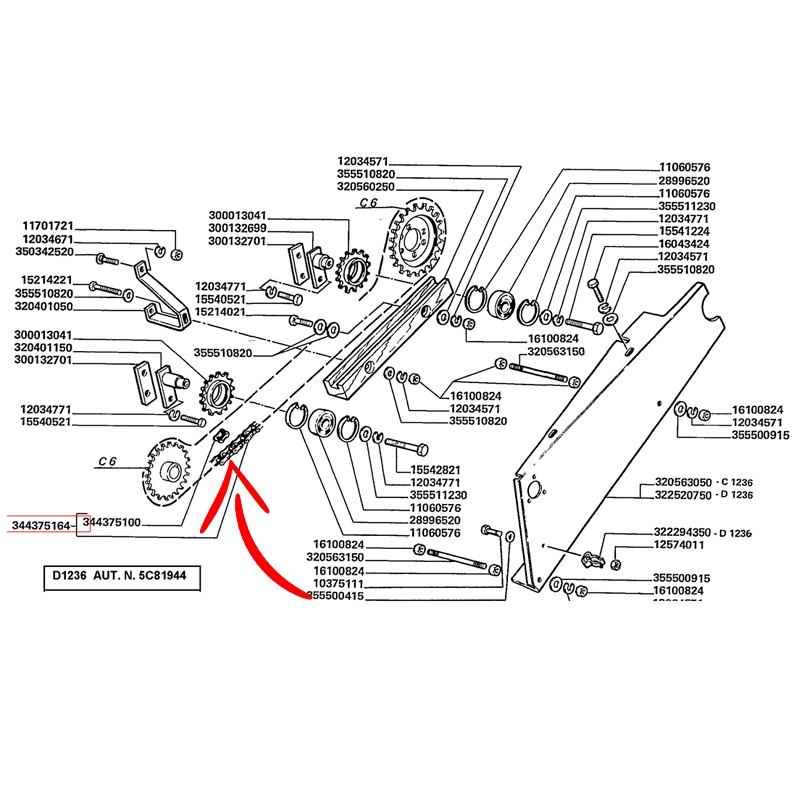 344375164.jpg CATENA RULLO BARRA NEW HOLLAND COD. 344375164-1 344375164.jpg CATENA RULLO BARRA NEW HOLLAND COD. 344375164-1
