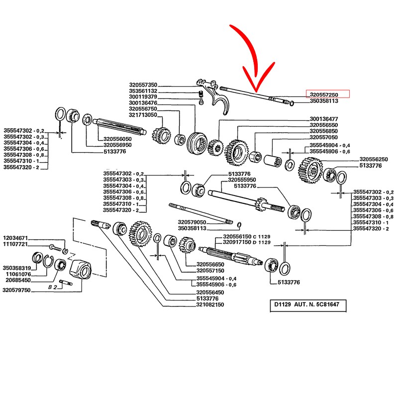 320557250.jpg ALBERO COD. 320557250