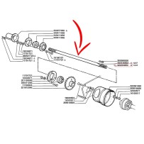 322394950.jpg ALBERO INFERIORE ATTACCO CARDANO COD. 322394950