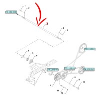 84432016.jpg ALBERO COMANDO CASSONE OSCILLANTE COD. 84432016