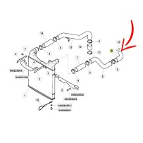 0029540550.jpg MANICOTTO INTERCOOLER COD. 0029540550