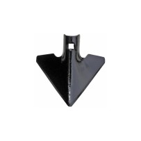 CP1363.jpg VOMERINA TRIANGOLARE UN FORO MM. 150X4 COD. CP1363 - 55359