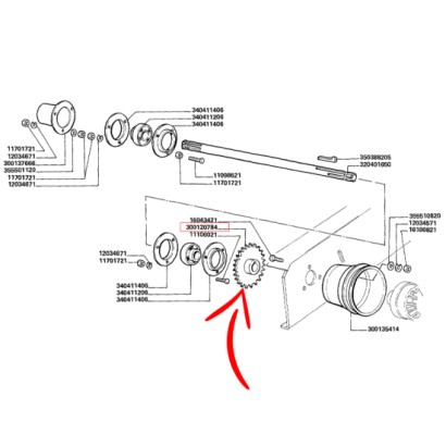 300120784.jpg INGRANAGGIO COD. 300120784