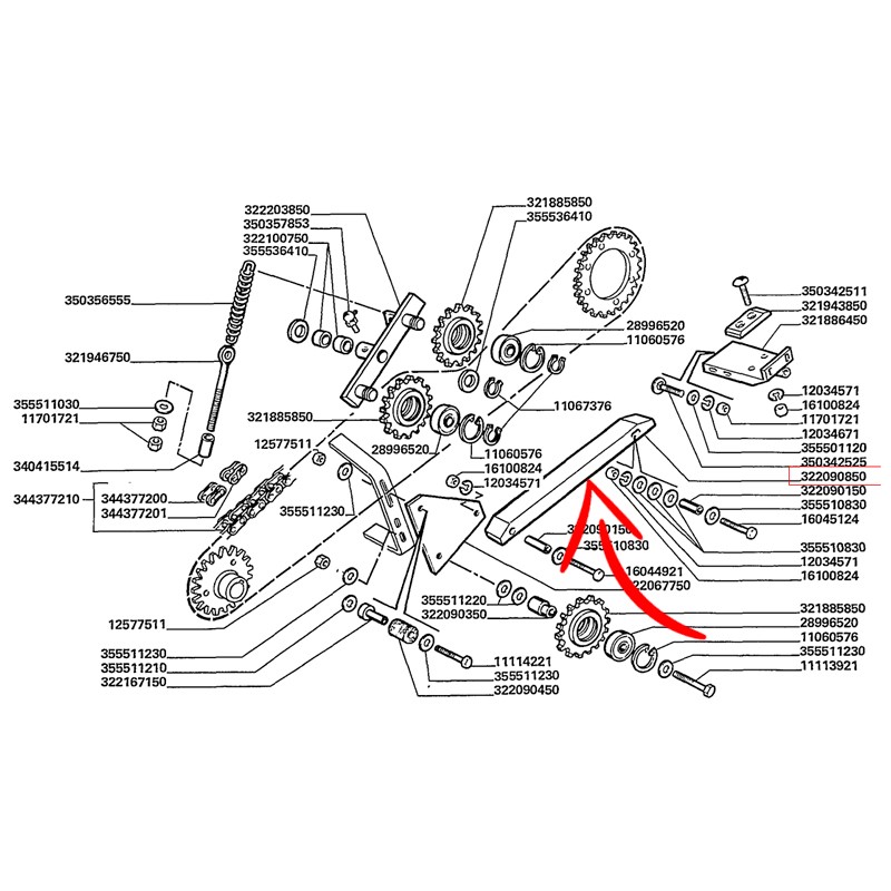 322090850.jpg PATTINO DI LEGNO COD. 322090850