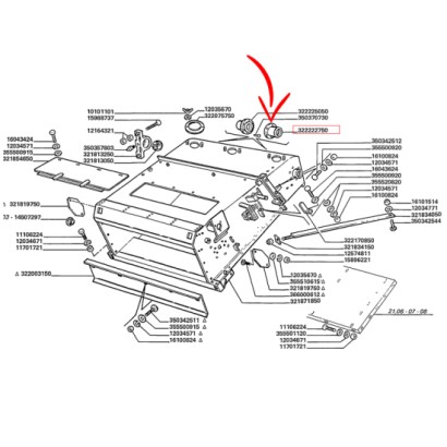 322222750.jpg SUPPORTO COD. 322222750