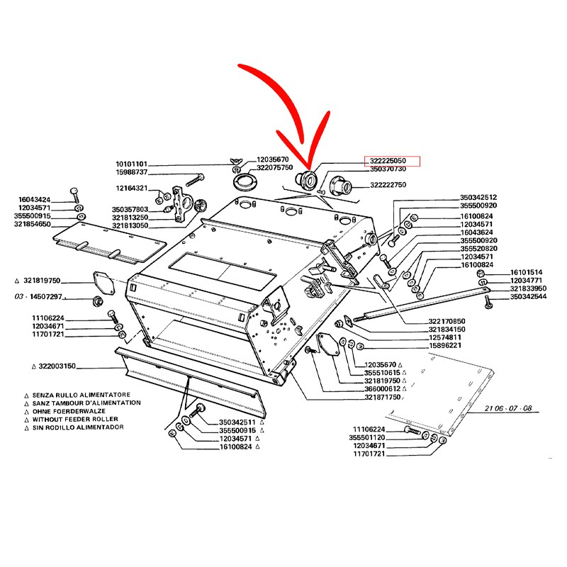 322225050.jpg SUPPORTO COD. 322225050