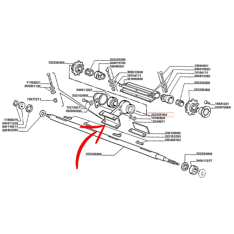 322225150.jpg SUPPORTO COD. 322225150