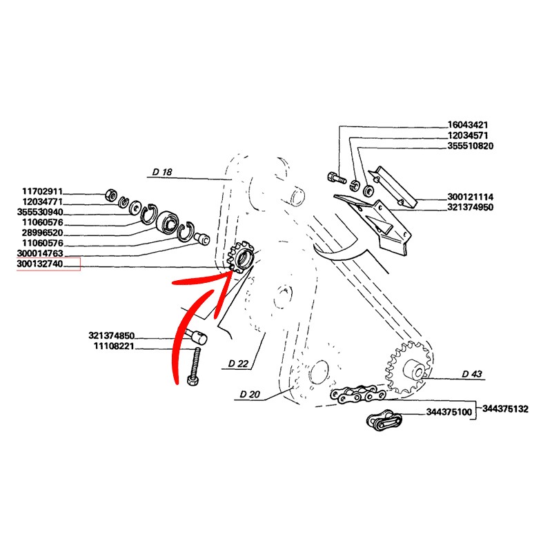 300132740.jpg INGRANAGGIO COD. 300132740