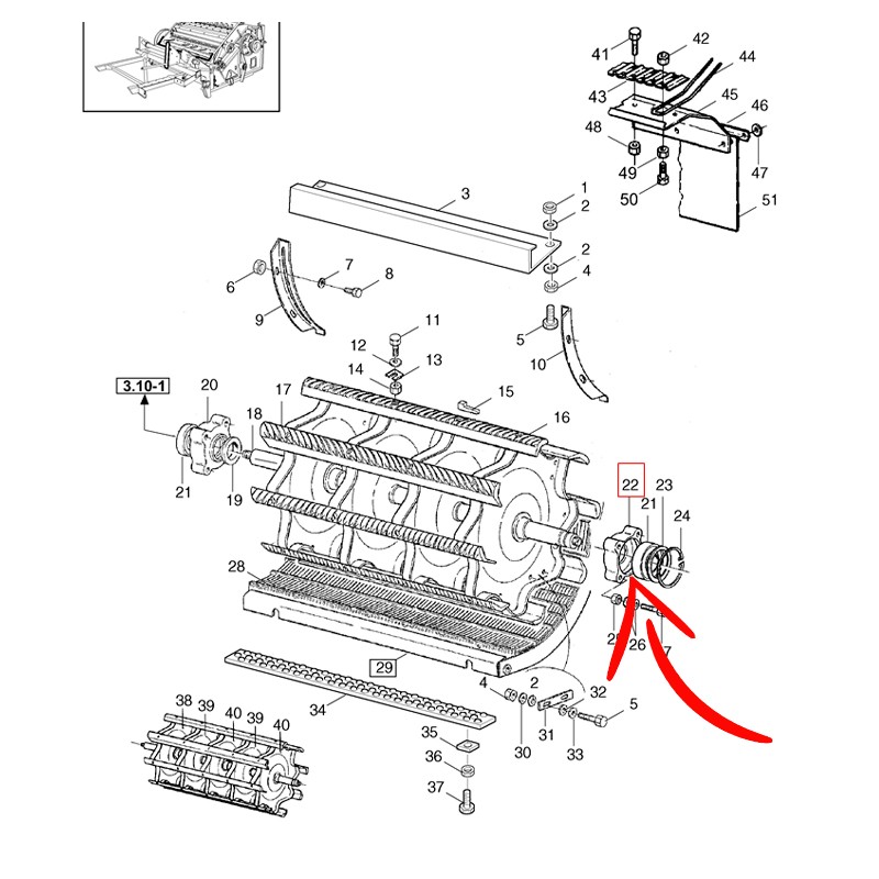 320082.jpg SCATOLA DEL CUSCINETTO COD. 320082