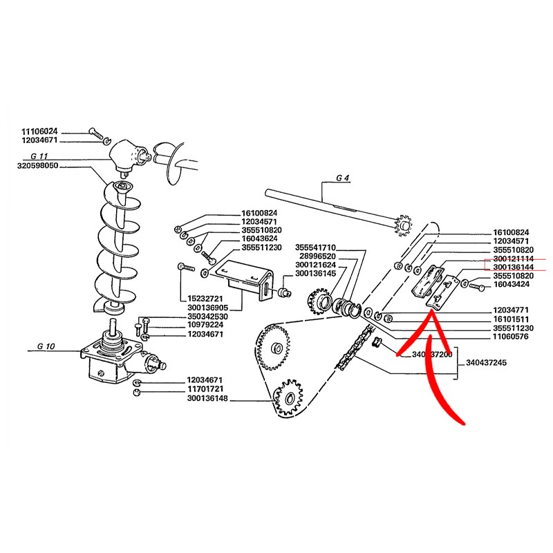 300136144.jpg SUPPORTO PATTINO COD. 300136144