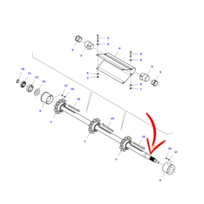 LAV323359850.jpg ALBERO SUPERIORE COD. 323359850