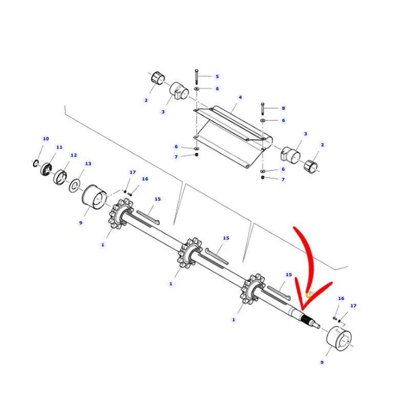 LAV323359850.jpg ALBERO SUPERIORE COD. 323359850