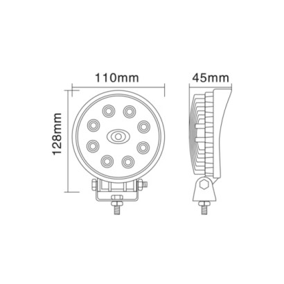 LA10025_C.jpg FANALE A LED - Ø 110mm - 1920 LUMEN COD. LA10025